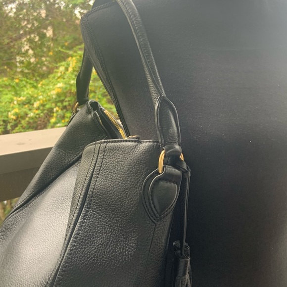 J. Crew black leather bag-Perfect Bag - Picture 2 of 11
